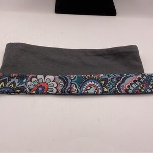 Vera Bradley Gray and Blue Paisley Headband